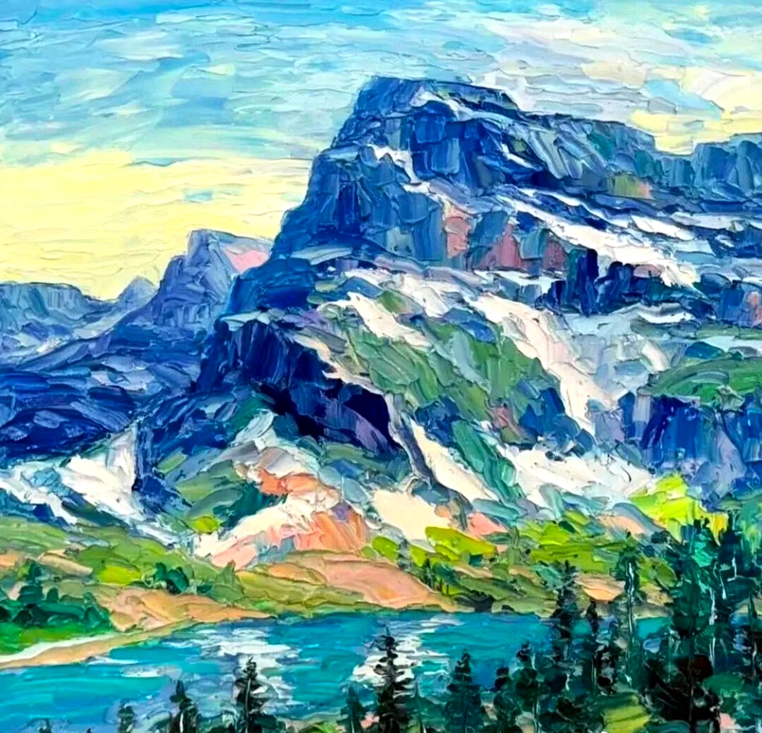 风景油画美术作品艺术油画作品油画画作鉴赏美国油画家作品欣赏世界