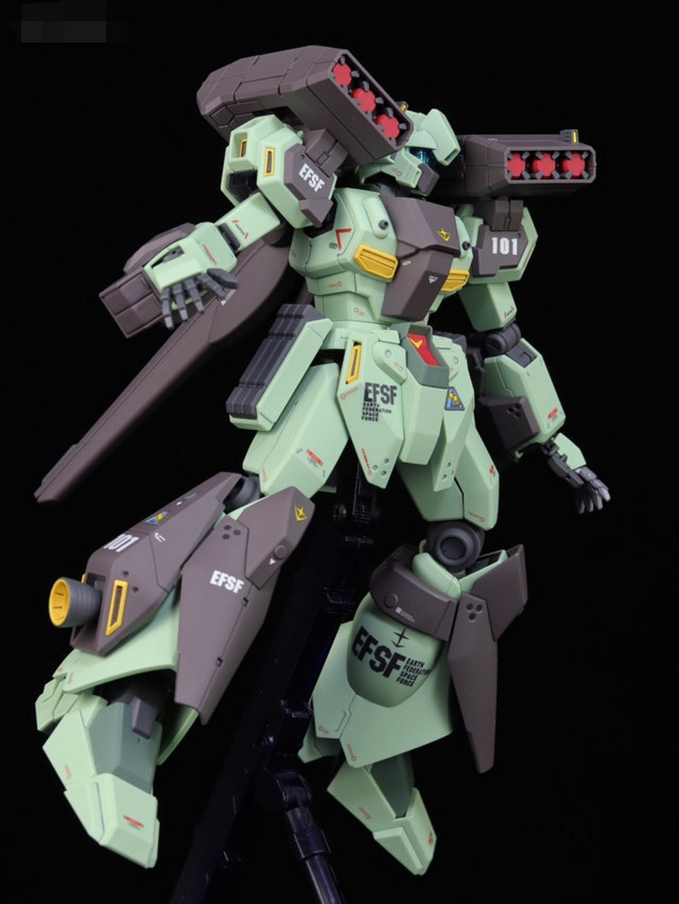模型欣赏:机动战士高达uc mg rgm-89s 强袭型杰刚,by 思念的记忆.