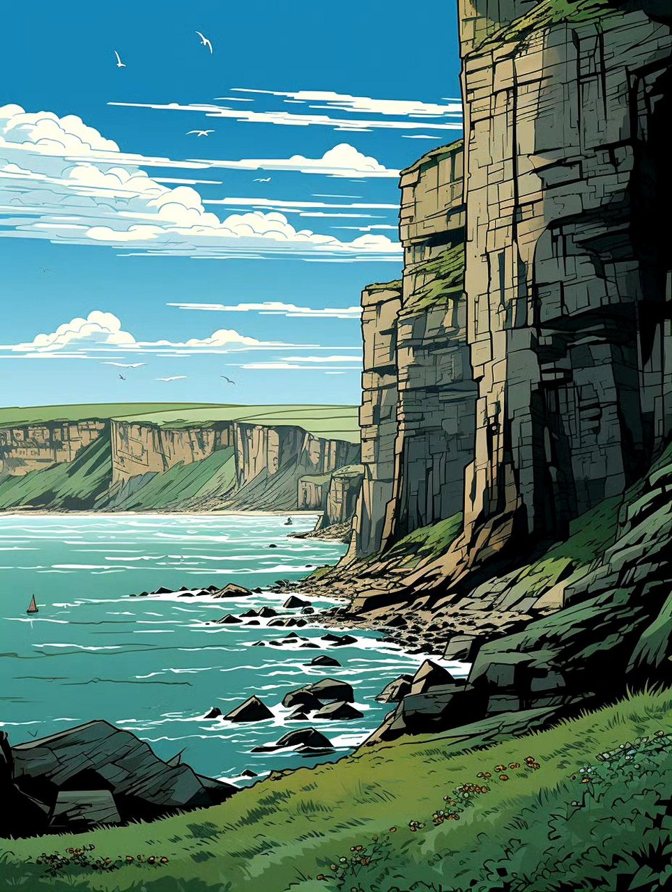 动漫# #插画# #二次元