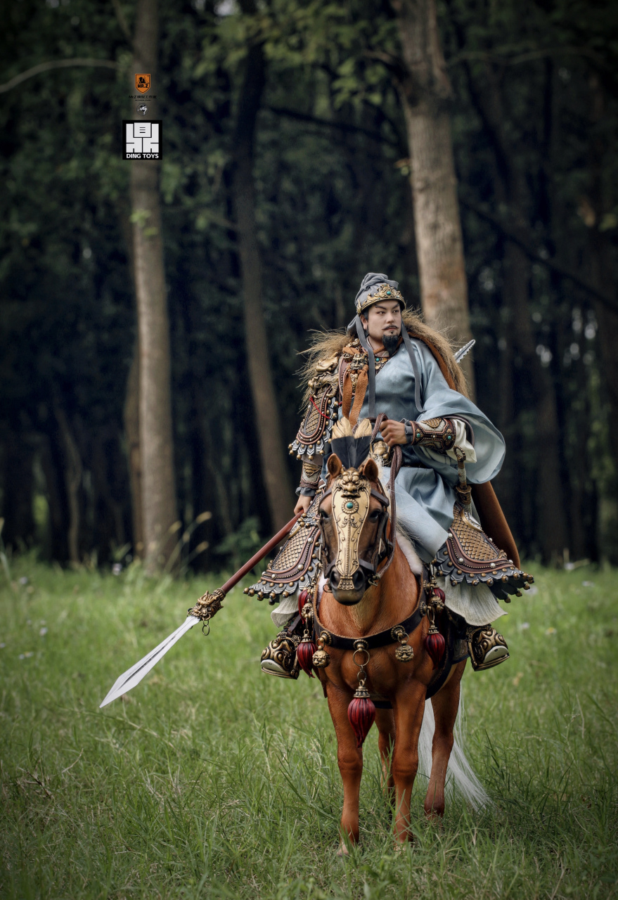 模型欣赏:国风猛将录 水浒篇 玉麒麟 卢俊义,by z先生模型工作室.