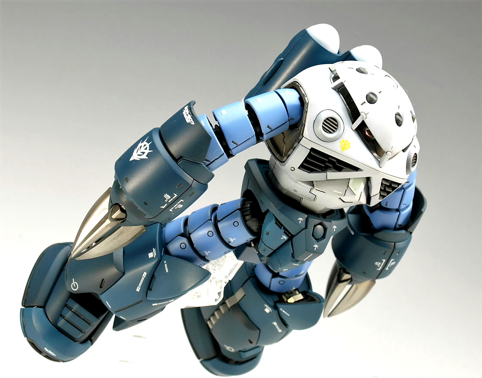 模型欣赏:机动战士高达 msm-07 量产型魔蟹,by lastmix0021.