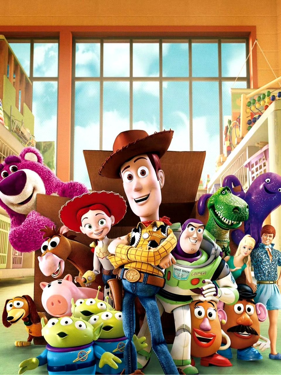 分享一组动画《玩具总动员》插画作品,作品借玩具之口讲述了我们童年