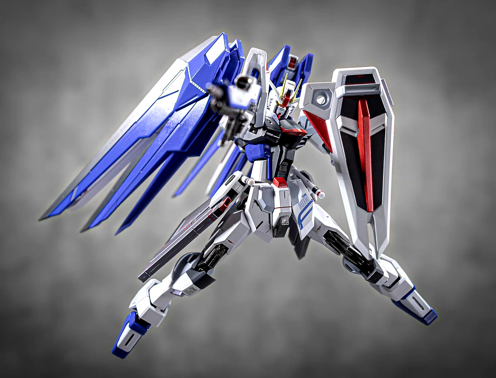 模型欣赏:mr魂 机动战士高达seed 自由高达,by charks007.