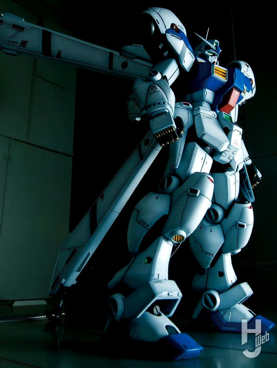 模型欣赏:机动战士高达0083 re 1/100高达gp04.#动漫# #模型# #高达