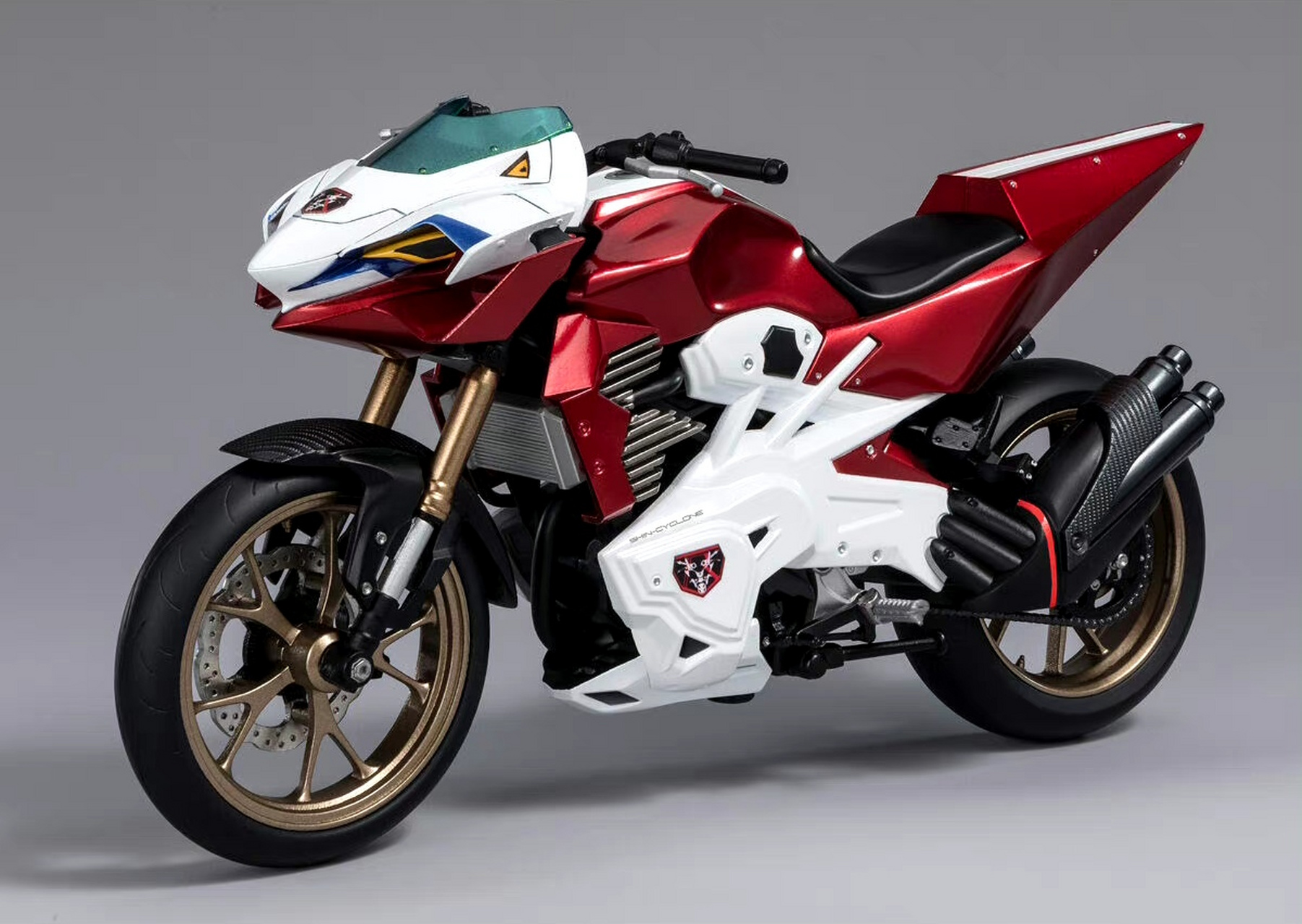 h.figuarts 《新·假面骑士》新旋风号.#动漫# #模型# #假面骑士