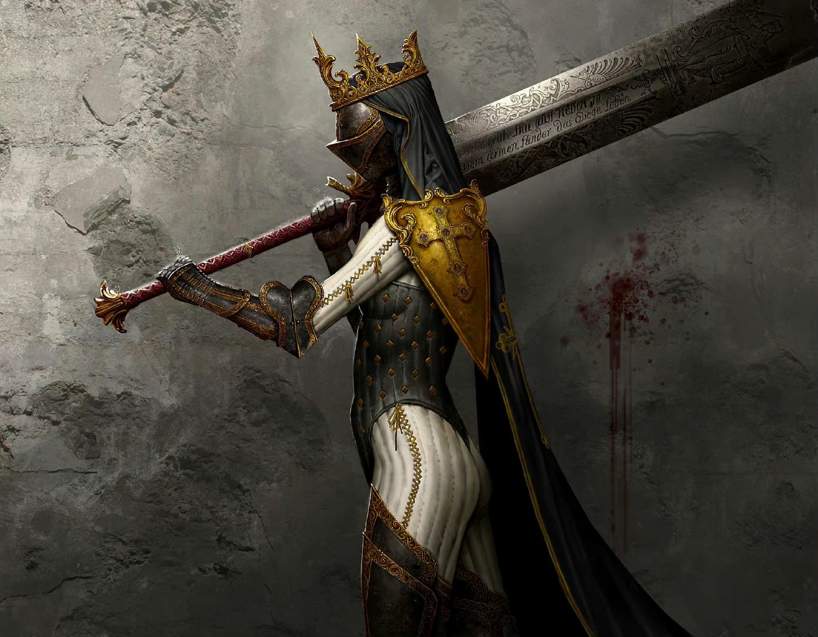 画师mike franchina奇幻角色插画欣赏,魔幻骑士传说.