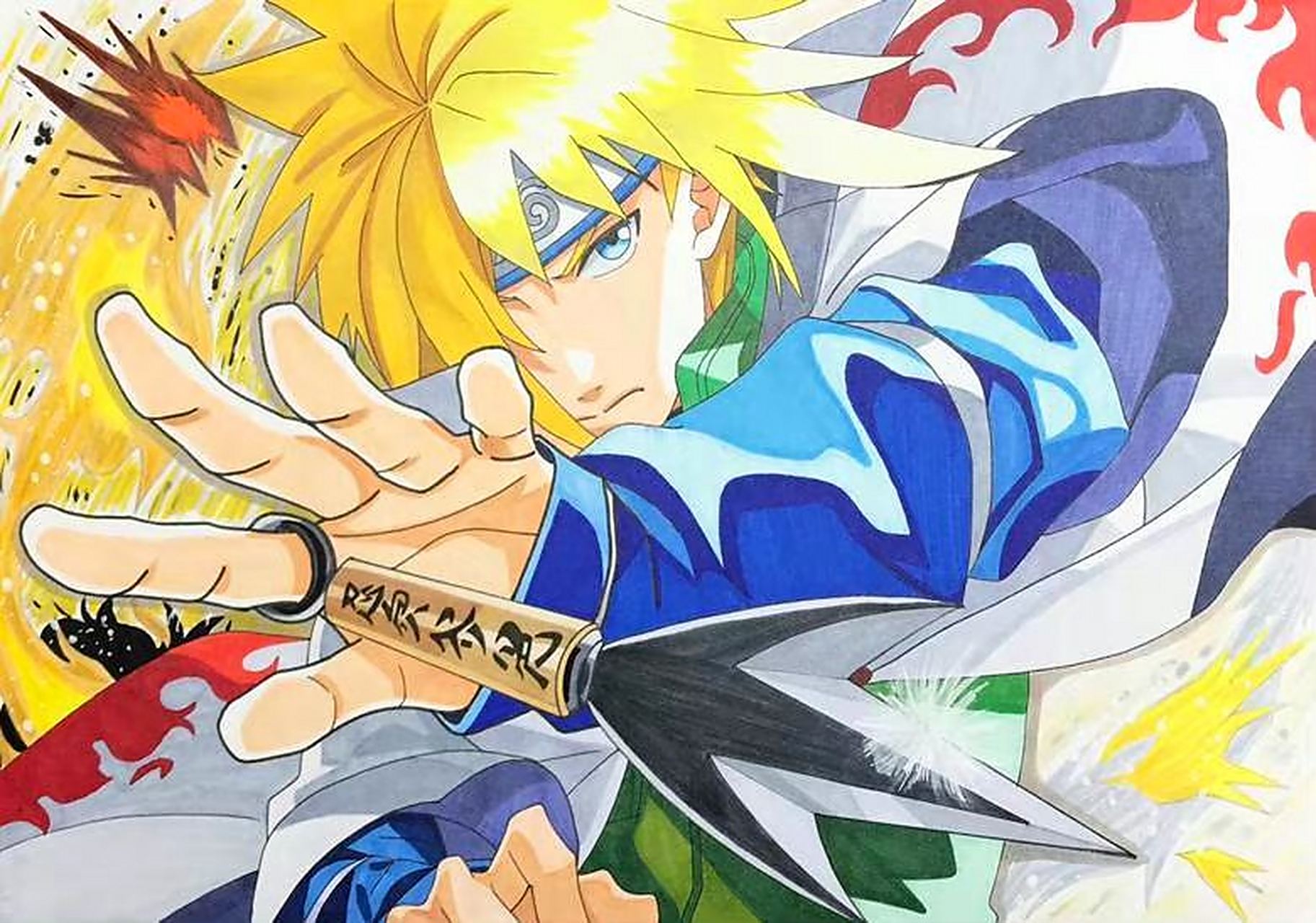 动漫# #插画# #火影忍者