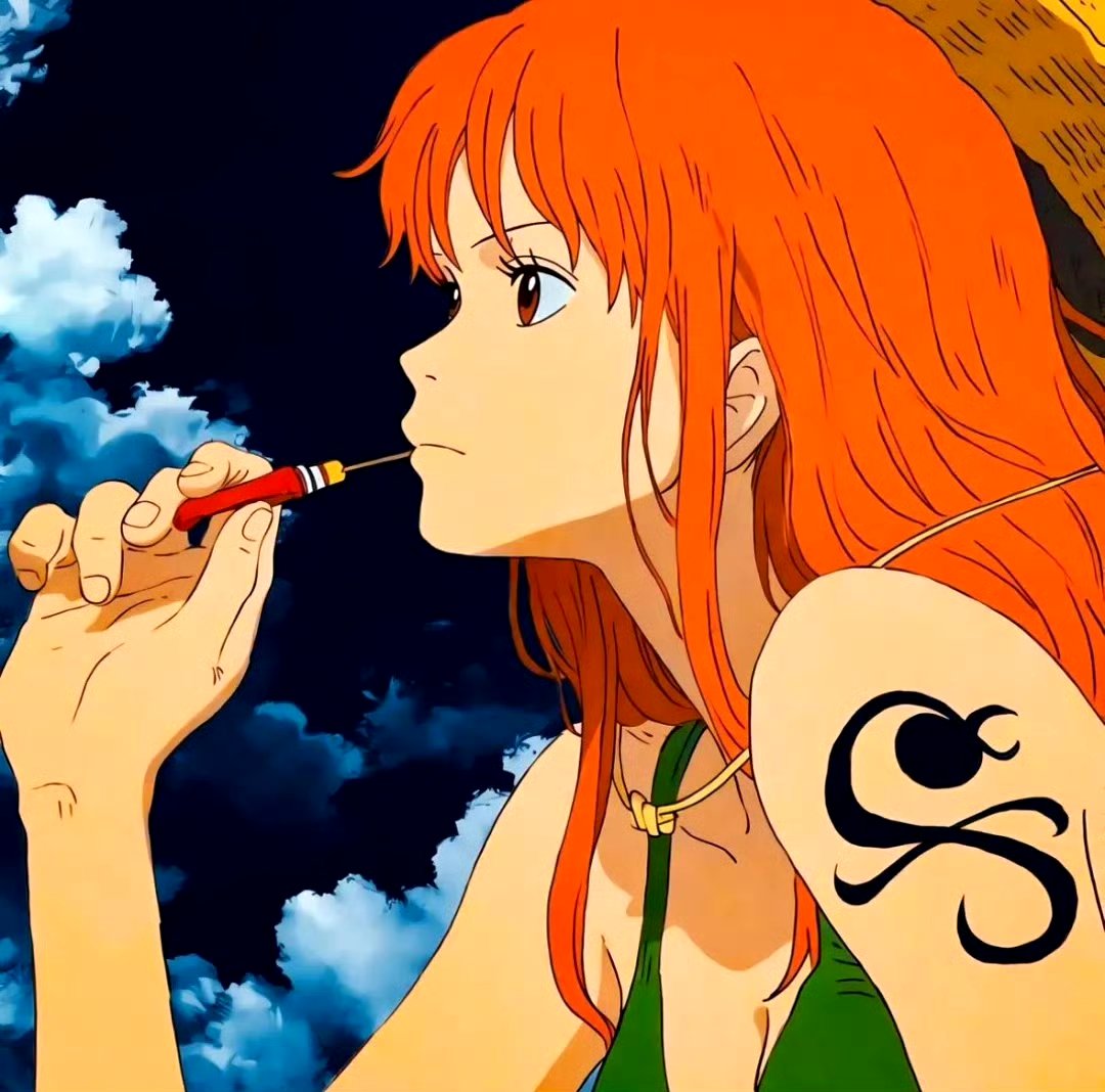 分享一组动漫《海贼王》插画作品,由ai生成,十分逼真的再现了动画中的