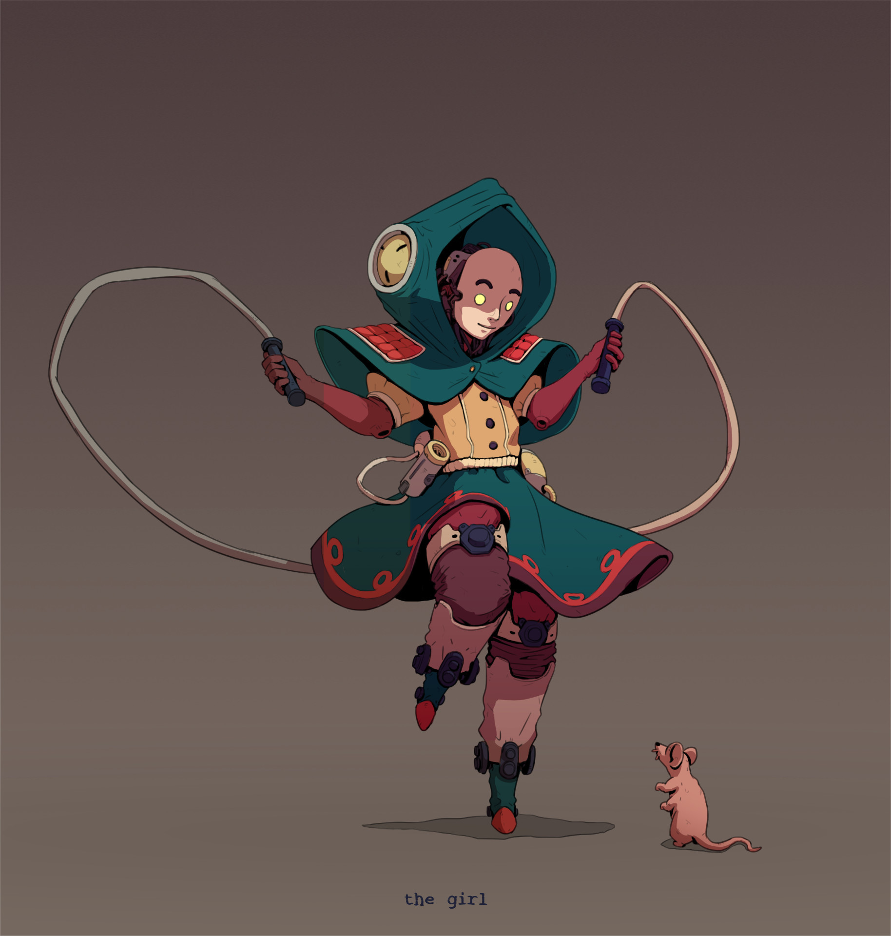画师nicolas tham人物设计插画欣赏,描绘了一组充满个性的机器人角色.