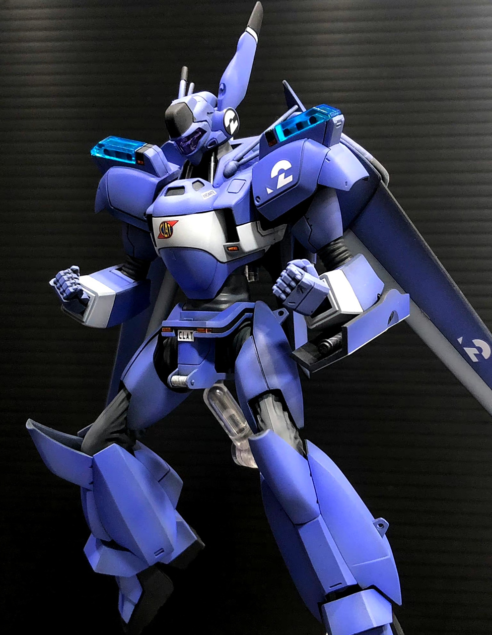 模型欣赏:机动警察 av-98 英格拉姆 空战背包,by amaru11031.