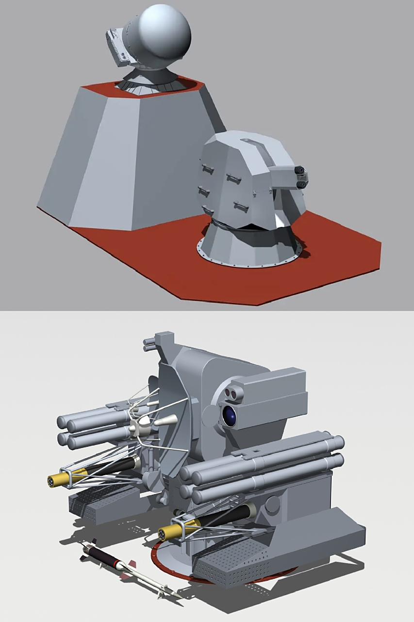 建模欣赏:一组俄罗斯海军舰炮建模作品,突出了俄式火炮实用的特点.