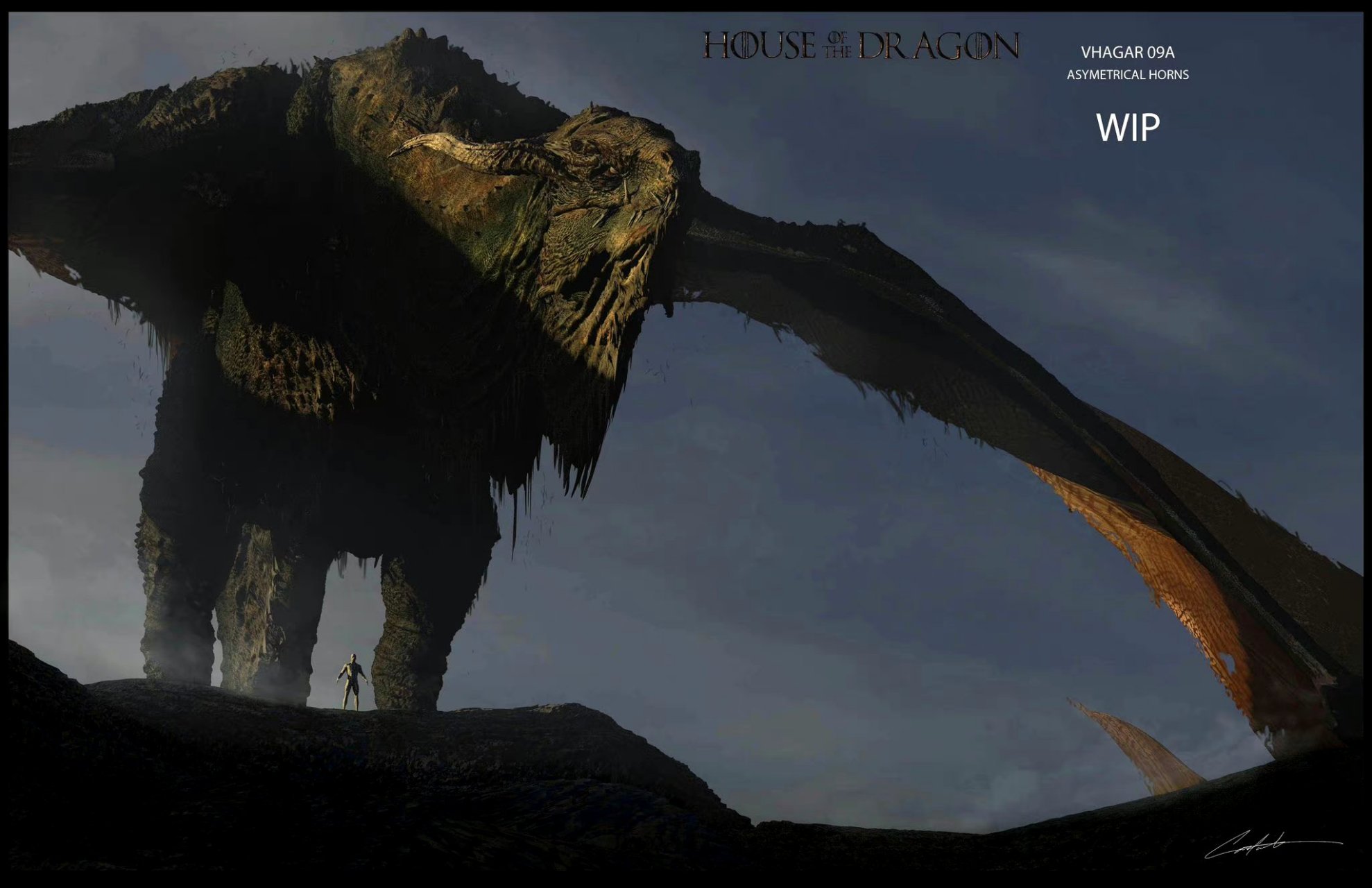 建模欣赏:美剧《龙之家族》的早期瓦格哈尔概念设计.