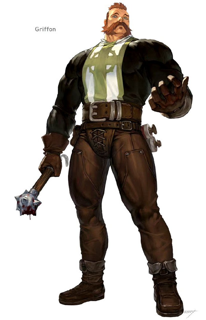 画师morry人物角色设定欣赏,对经典角色进行了再创作.