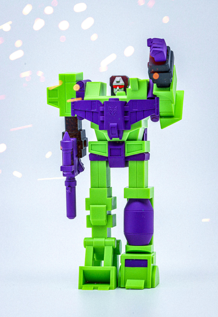 模型欣赏:popmart 盲盒 大力神,by notrab.#动漫# #模型# #变形金刚