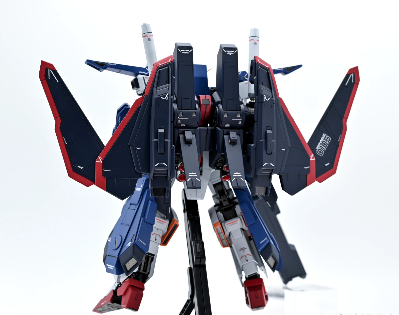 模型欣赏:机动战士高达zz mg1/100 fazz 高达 ver.ka,by yuyaⅢ.