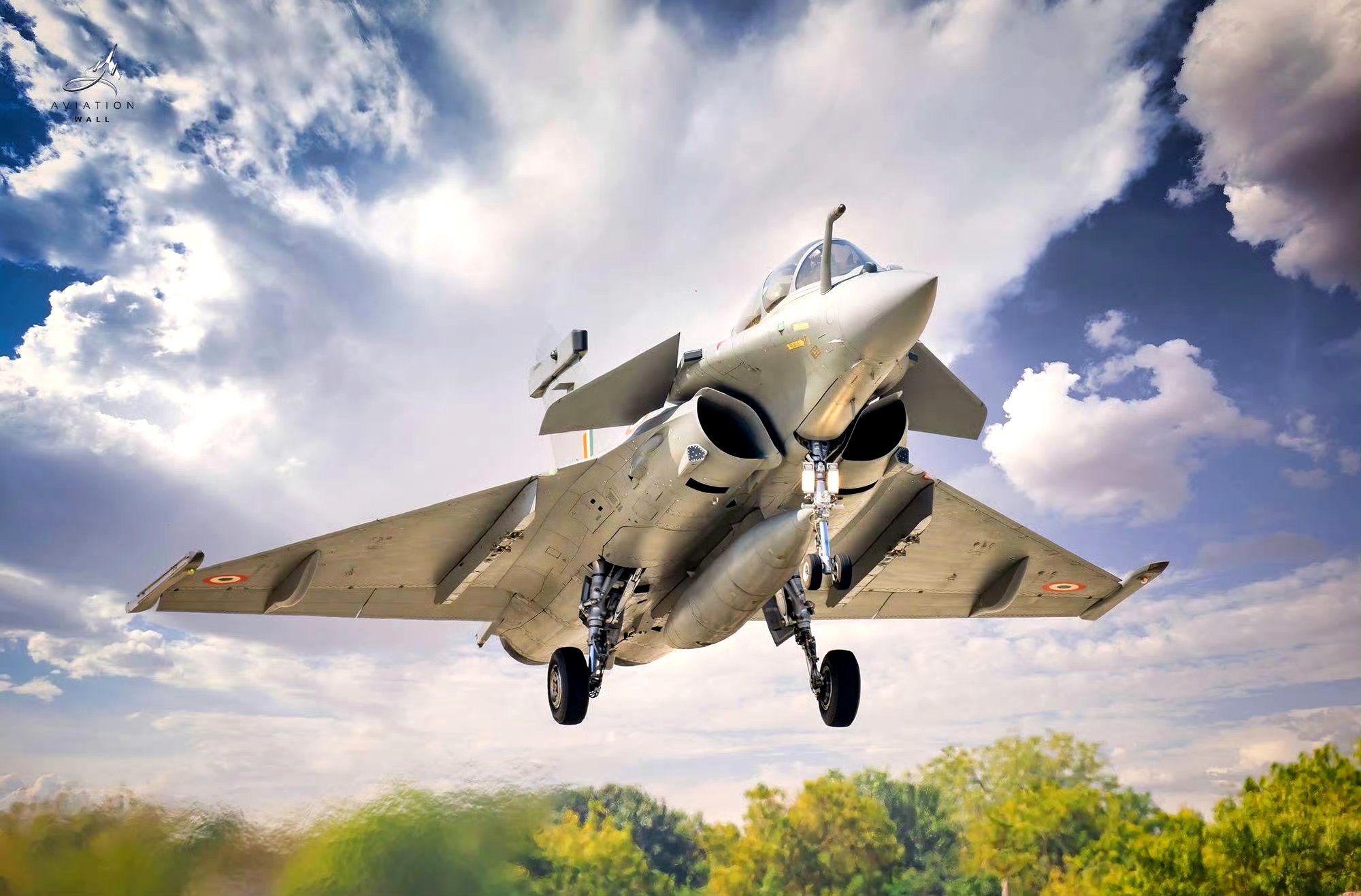 战机欣赏:分享一组印度空军现役战斗机照片