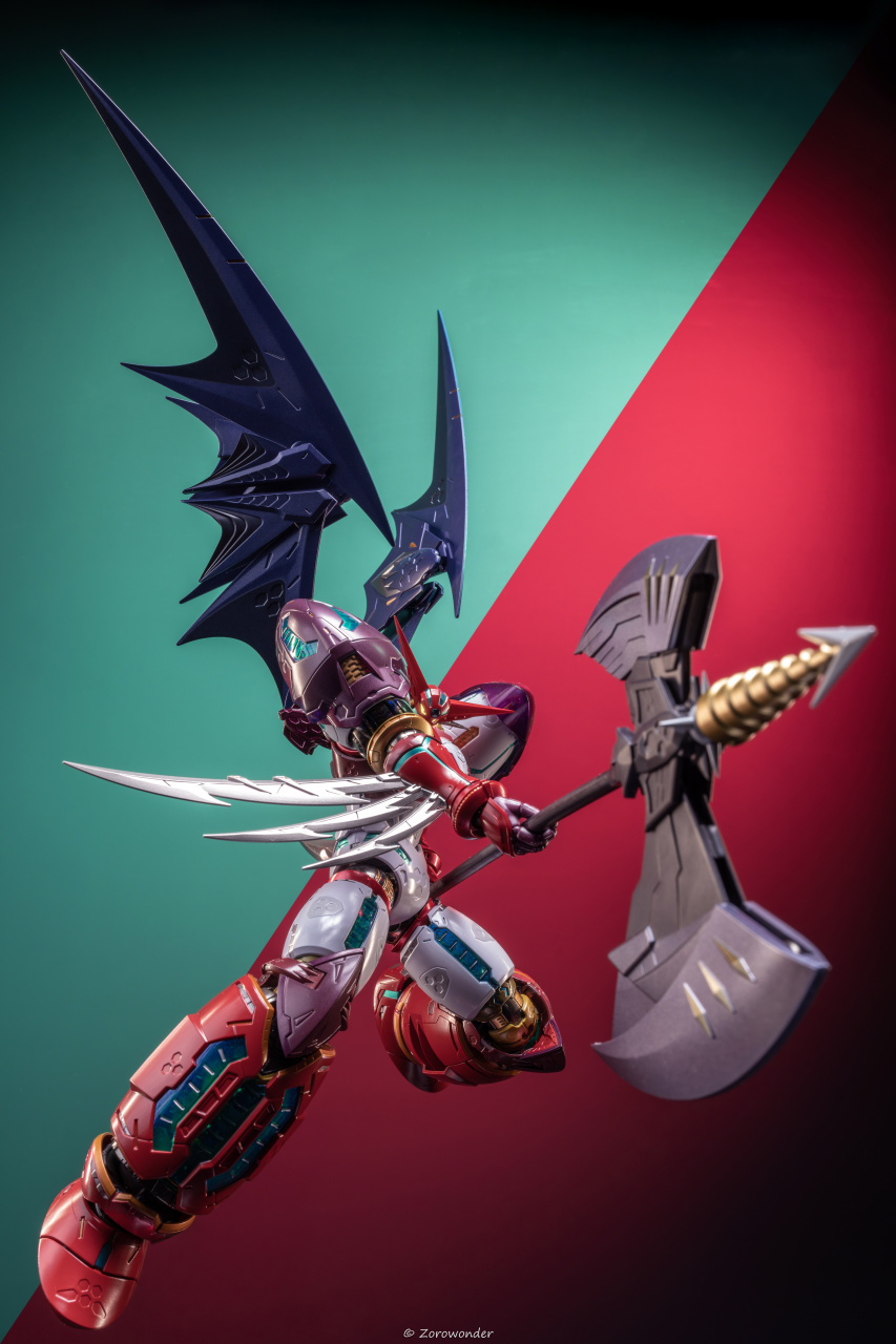 模型欣赏:mb 真盖塔,机体源自《真盖塔:世界最后之日》,by zorowonder