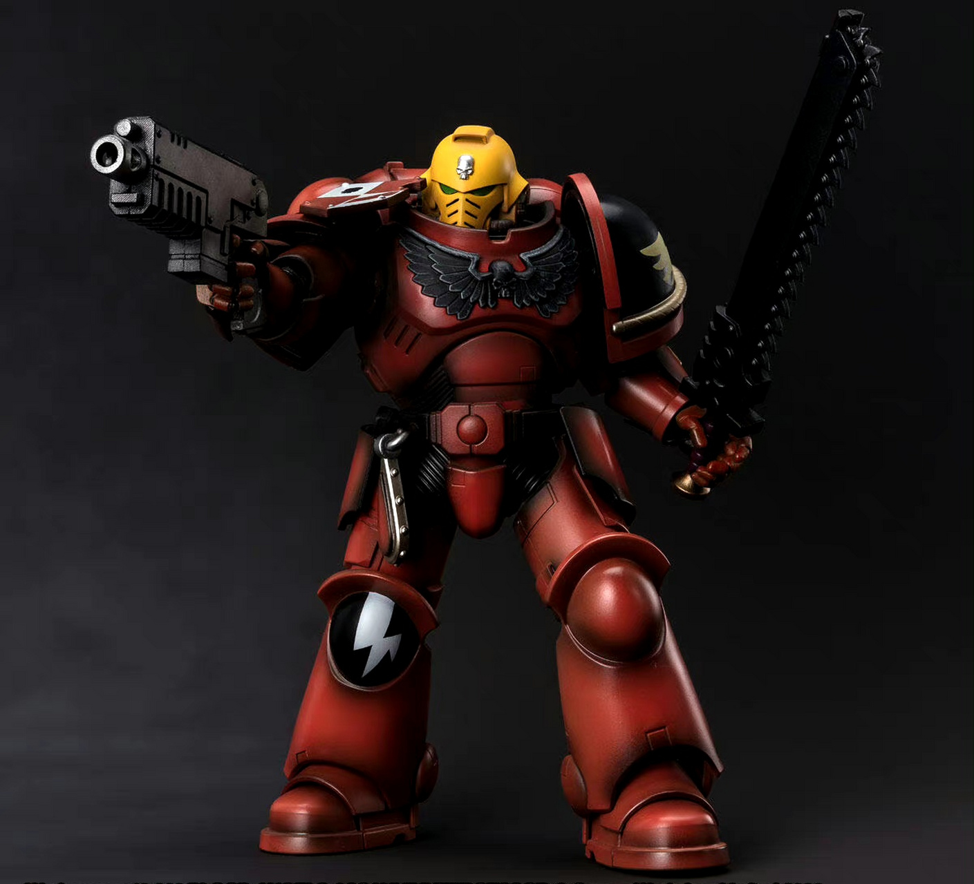 万代 战锤40k blood angels assault intercessor/血天使突击仲裁者