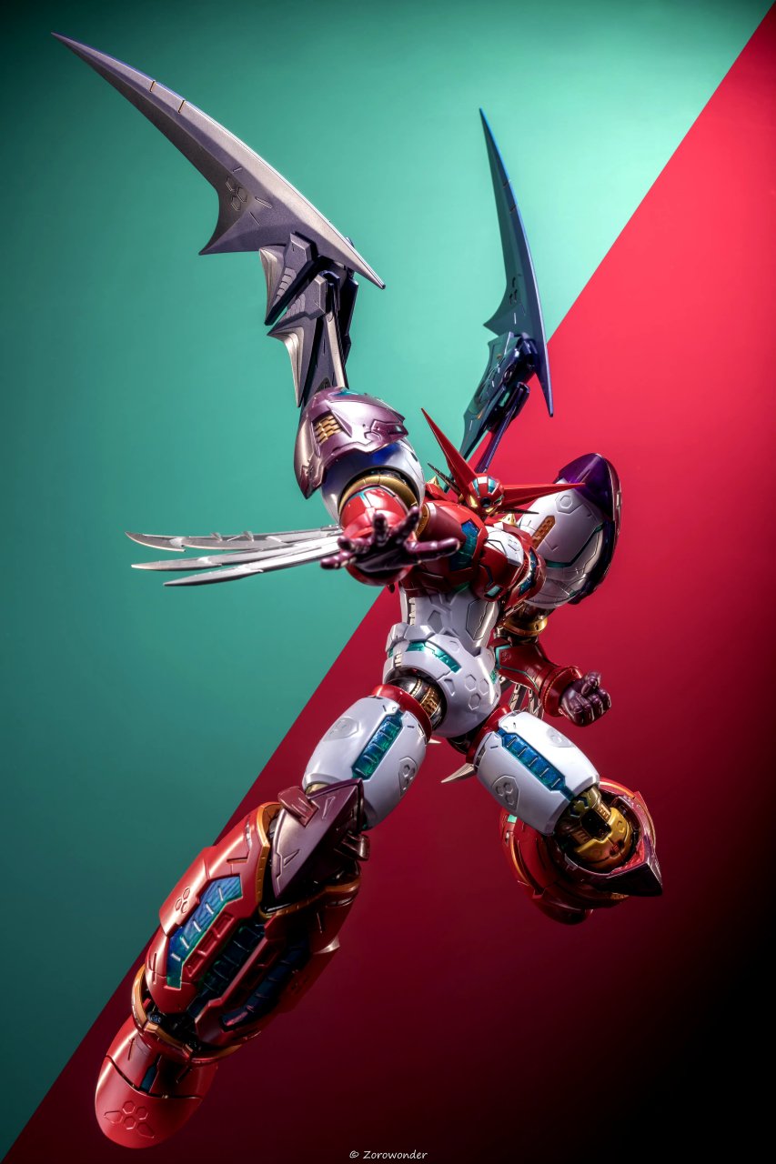 模型欣赏:mb 真盖塔,机体源自《真盖塔:世界最后之日》,by zorowonder