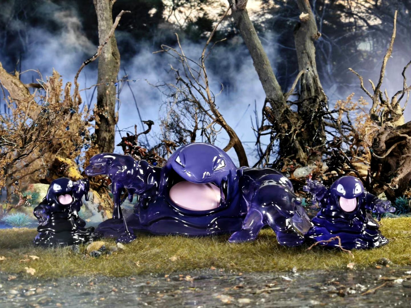 模型欣赏:精灵宝可梦 1/20  臭臭泥. #动漫# #模型# #精灵宝可梦