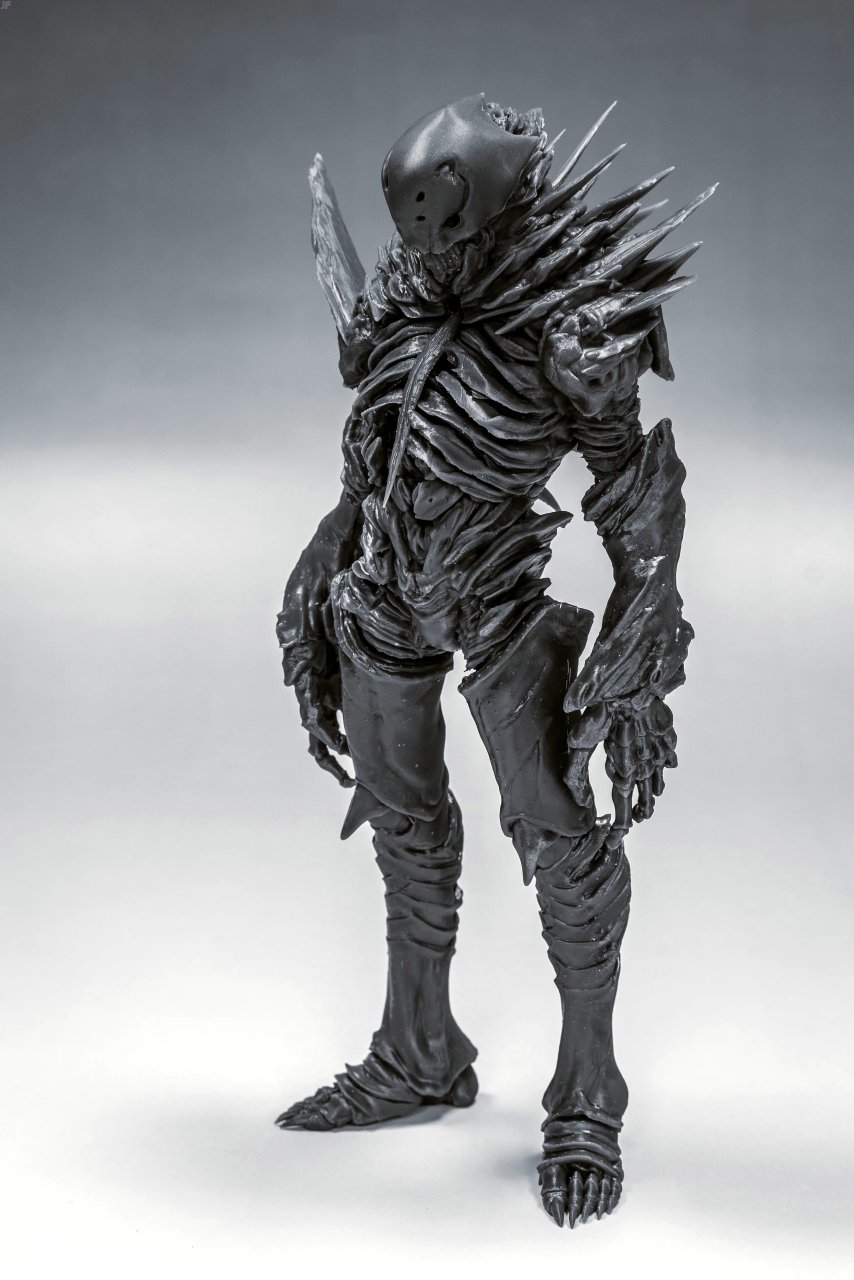 模型欣赏: 弐瓶勉 动漫《abara》黑奇居子.#动漫# #模型# #二次元