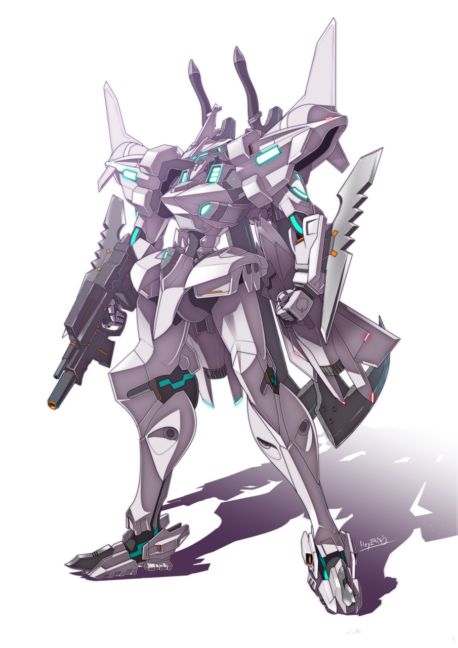 动漫# #插画# #机甲