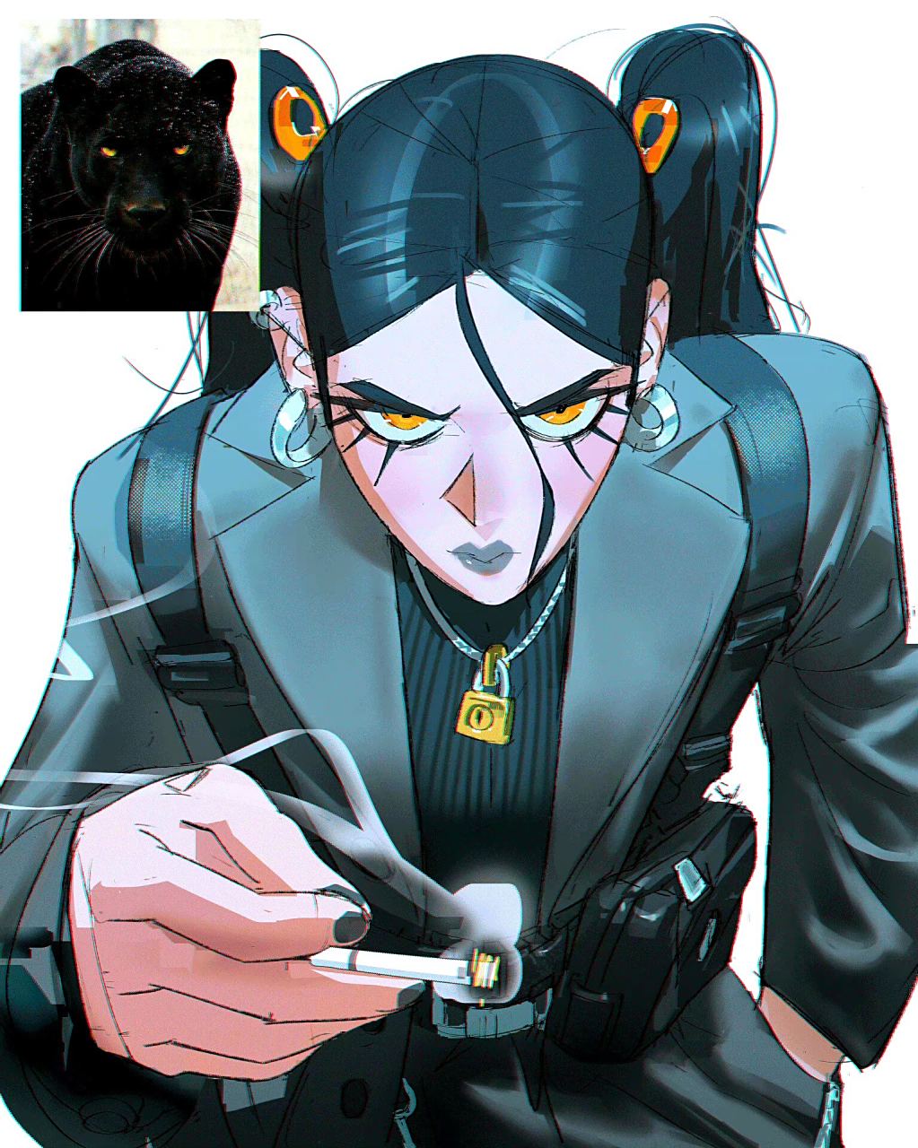 nu09ez拟人系列新作,延续了以往的风格,十分精致帅气