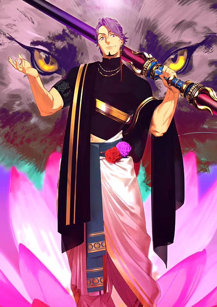 fgo berserker/难敌 卡图,lancer/怖军,by pako.