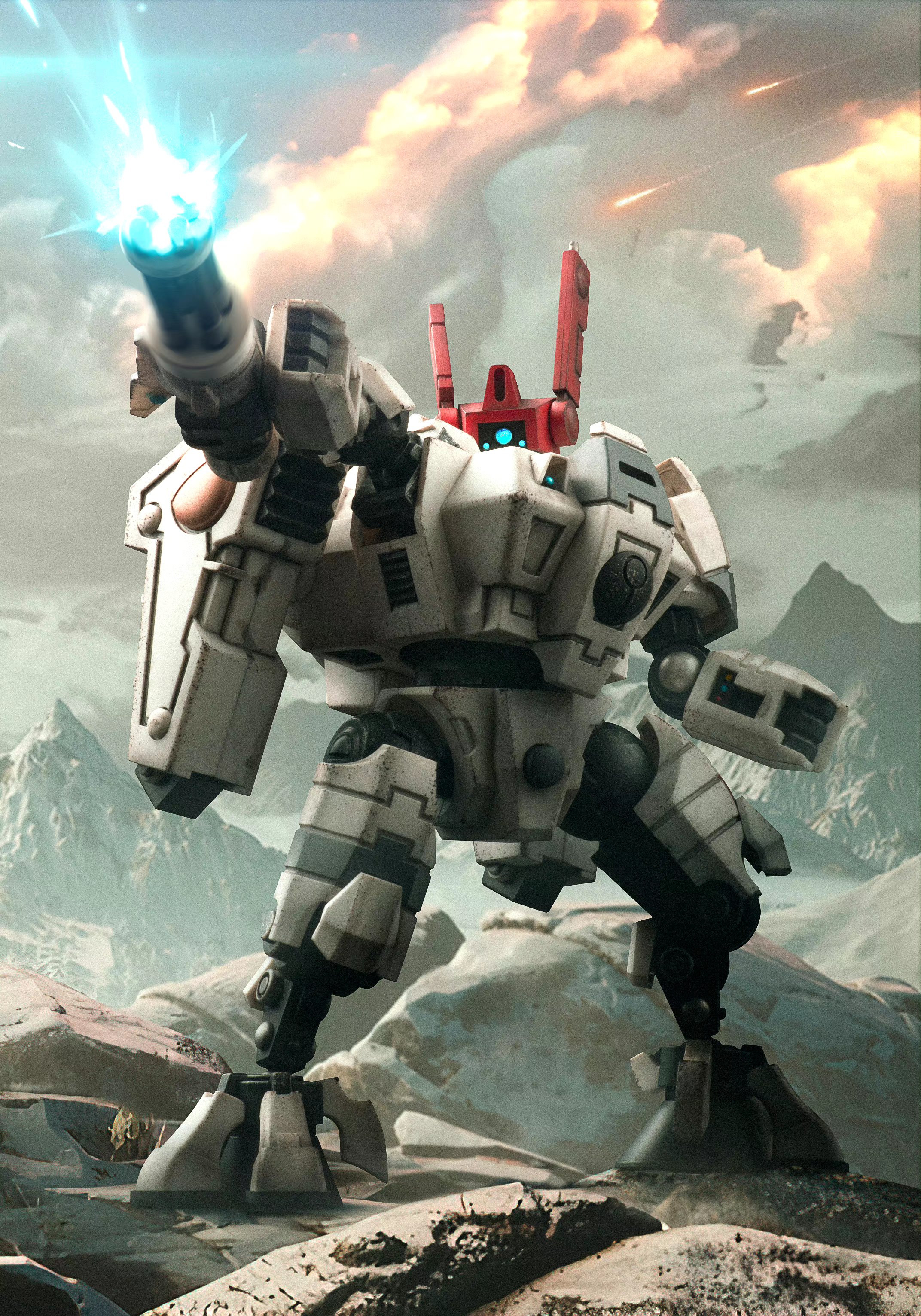 模型欣赏:暗源系列xv8战斗服,by 琦君凌. #动漫# #模型# #机甲