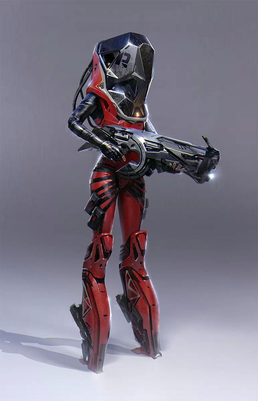 画师sergei borisenko创作的一组机甲概念设计,结合了重装与仿生的