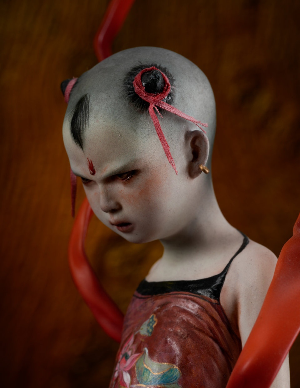 模型欣赏:末那众合工作室 哪吒nalakūvara珍妮涂装配色版黑金