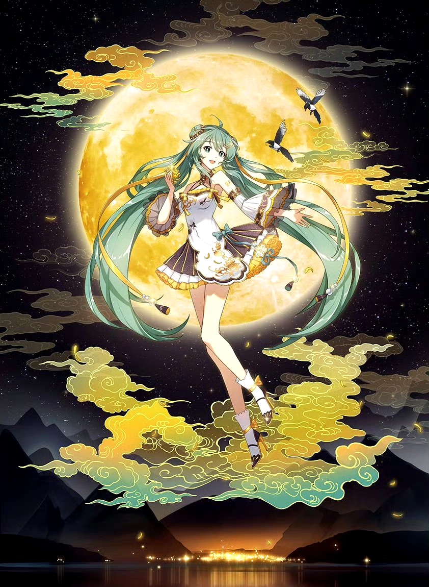 梦幻初音未来古装图片