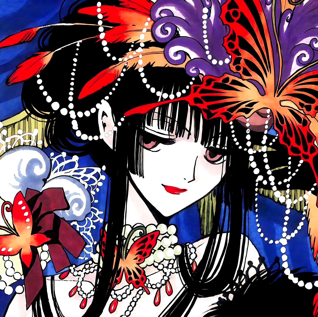 分享一组动漫《xxxholic》壹原侑子插画作品