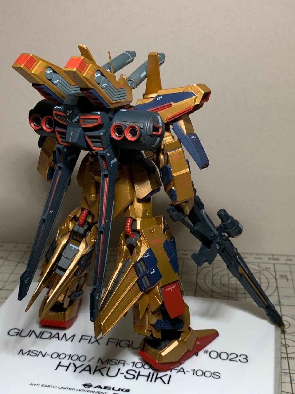 模型欣赏:机动战士高达 fix 百式的进化道路,百式,量产型百式改,百式