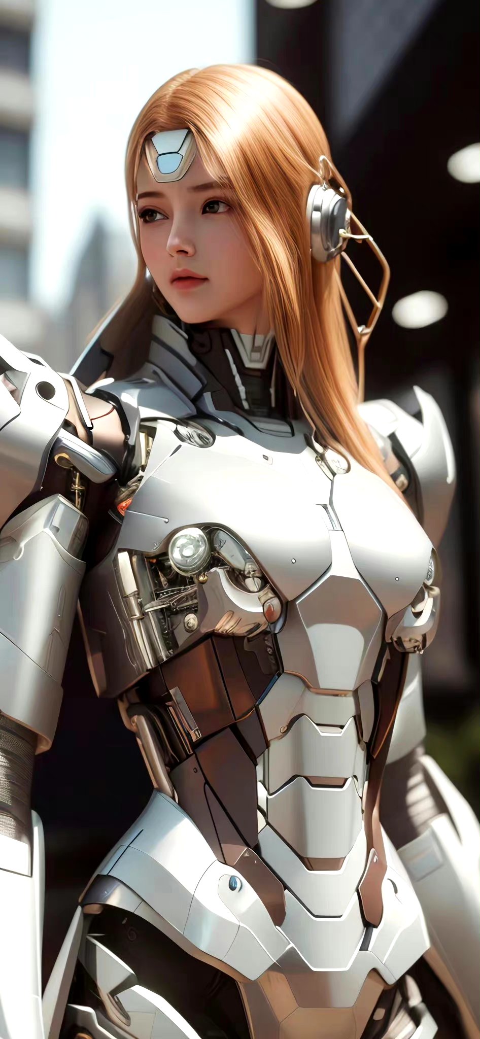 动漫# #插画# #动漫机甲