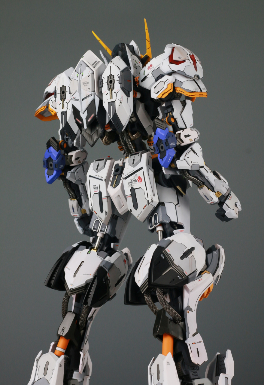 模型欣赏:机动战士高达 铁血孤儿 1/60 巴巴托斯,by 小白的模型世界.