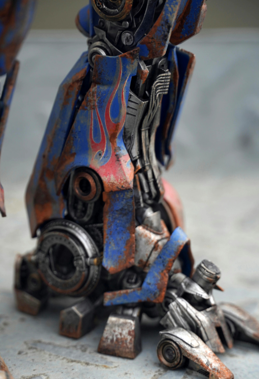 模型欣赏:极创工作室 变形金刚4 隐匿模式擎天柱.