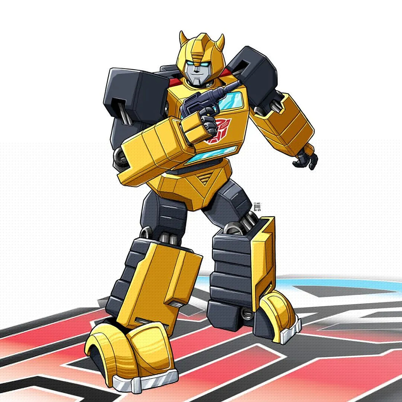 一组变形金刚角色插画欣赏,还是猛大帅是碾压一切的存在.