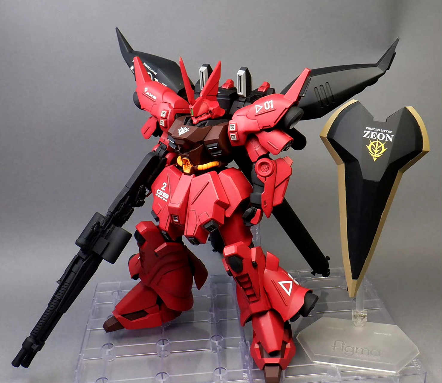 模型欣赏:模型师onibi83改造的机动战士高达 hg gelgoog Ⅲ 6767