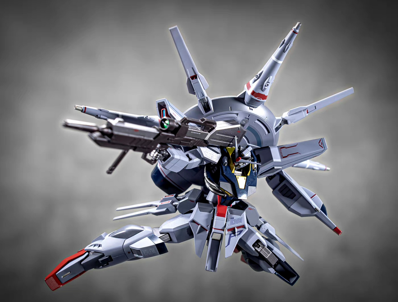 模型欣赏:mr魂 机动战士高达seed 神意高达,by charks007.