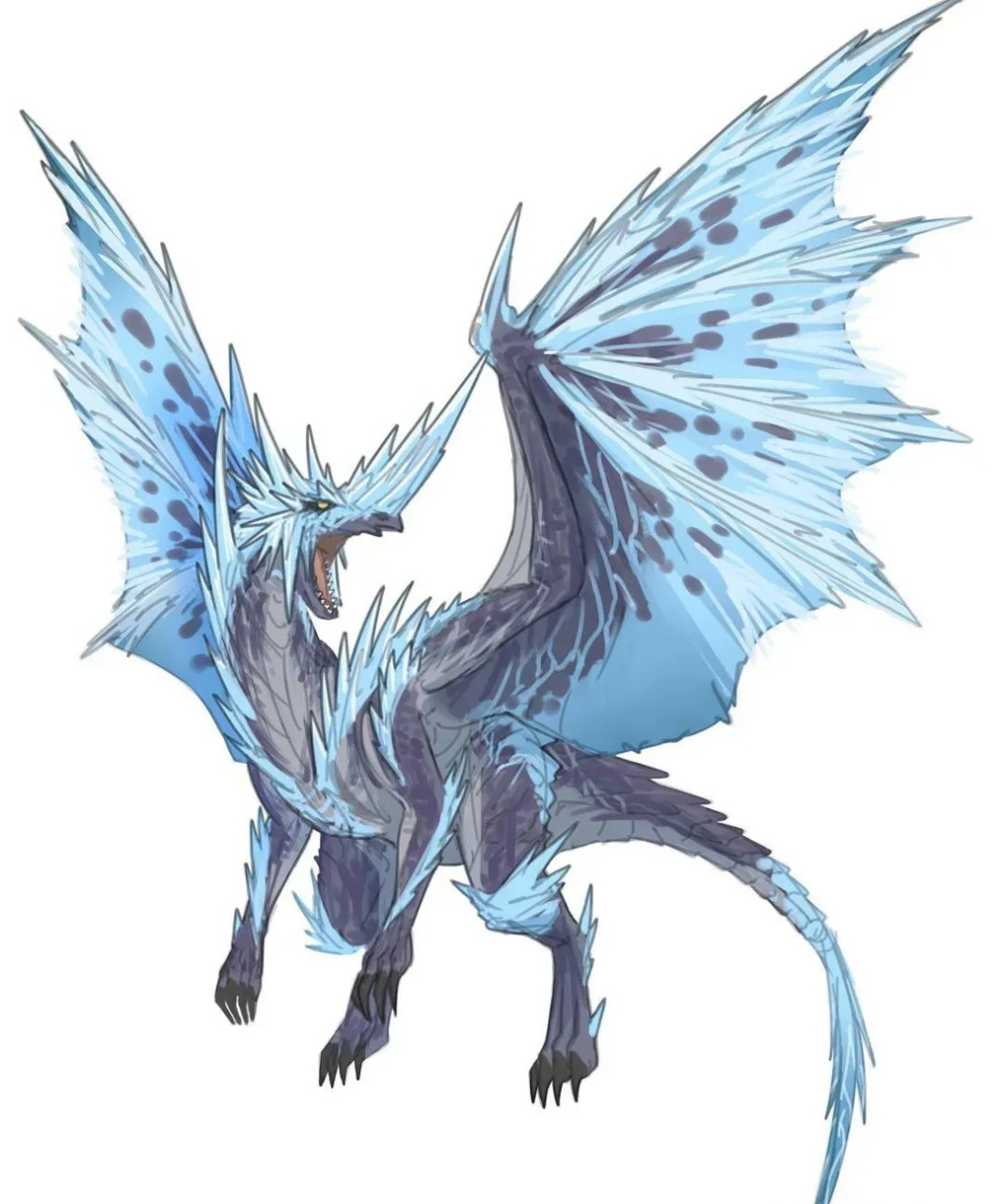 一组游戏《怪物猎人》中的怪物设定插画欣赏,喜欢的朋友可以科普一下.