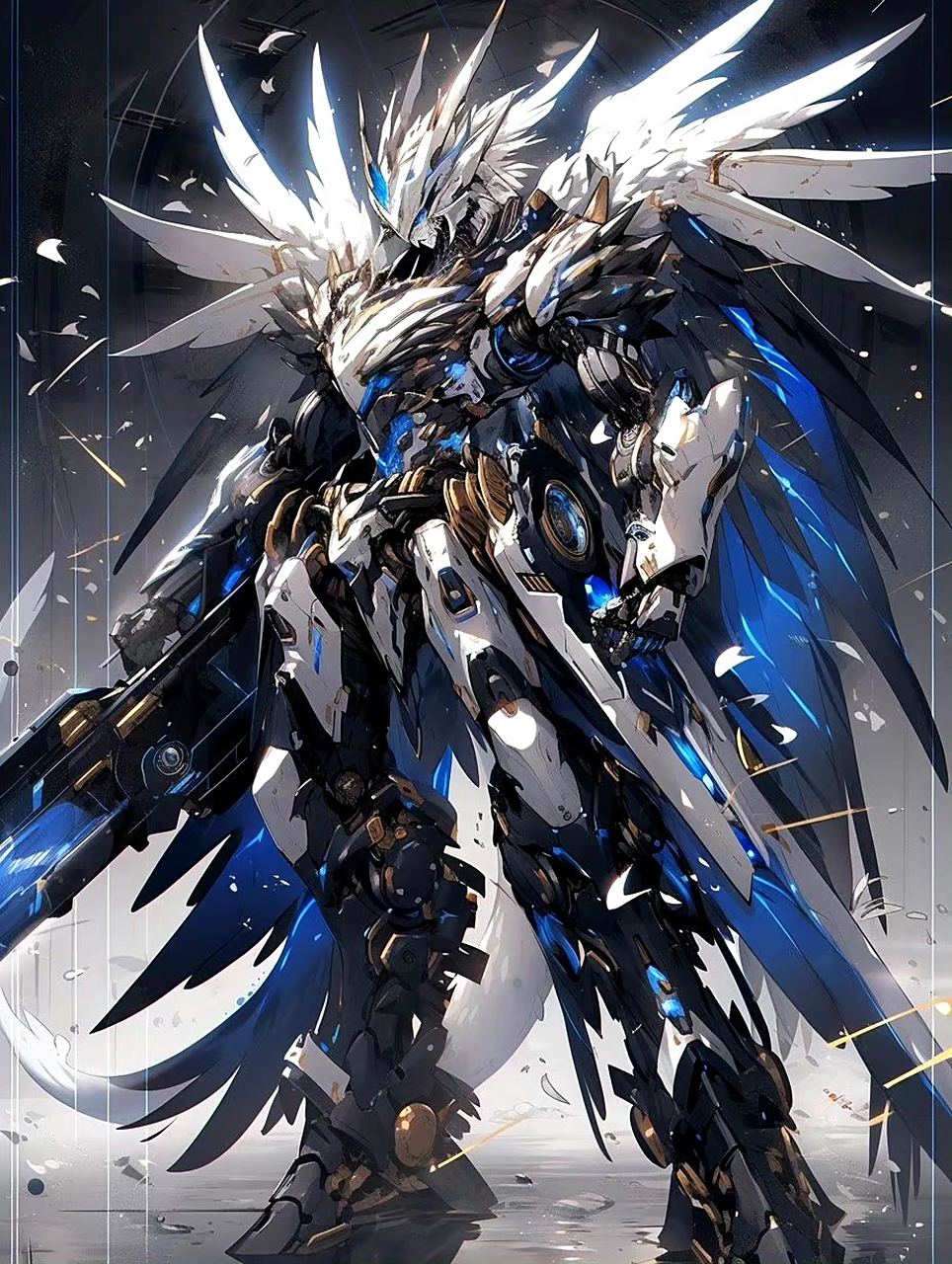 动漫# #插画# #机甲