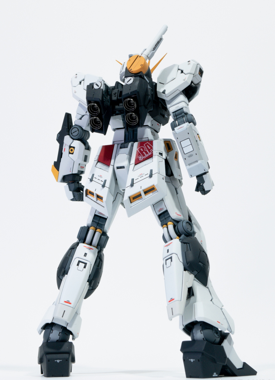 模型欣赏:机动战士高达 逆袭的夏亚 rg rx-93 牛高达,by 行星喷射战士
