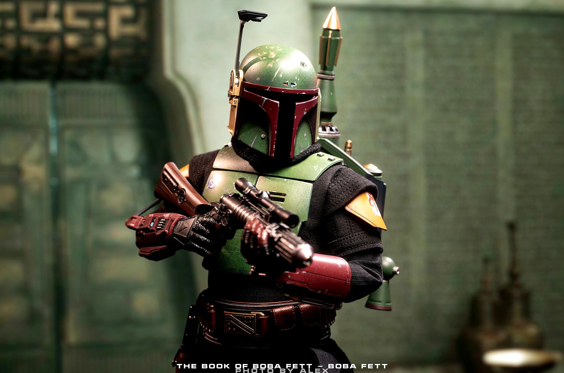 模型欣赏:hottoys ht 《波巴费特之书》波巴费特 个人剧版造型展示,by