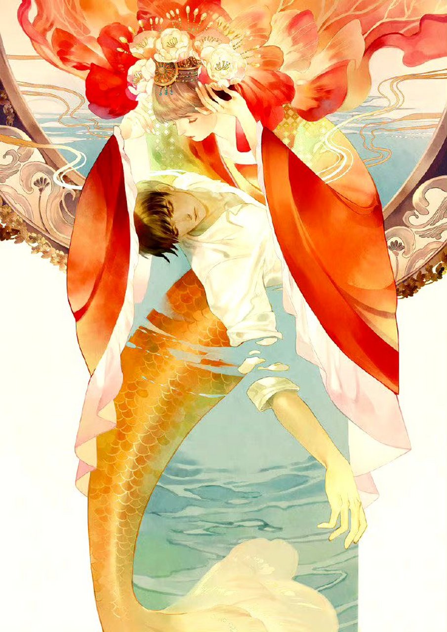 画师beatrice tan人物插画欣赏,多用温暖色调,创造特别的人物.