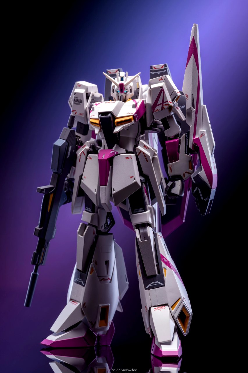 模型欣赏:metal robot魂 机动战士高达  mr魂 z3高达 ,该机是阿姆罗在