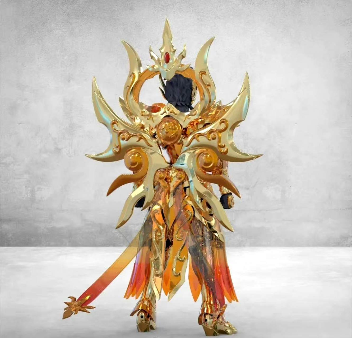模型欣赏:toypoint 合金成品 众星起源  太阳神 阿波罗.