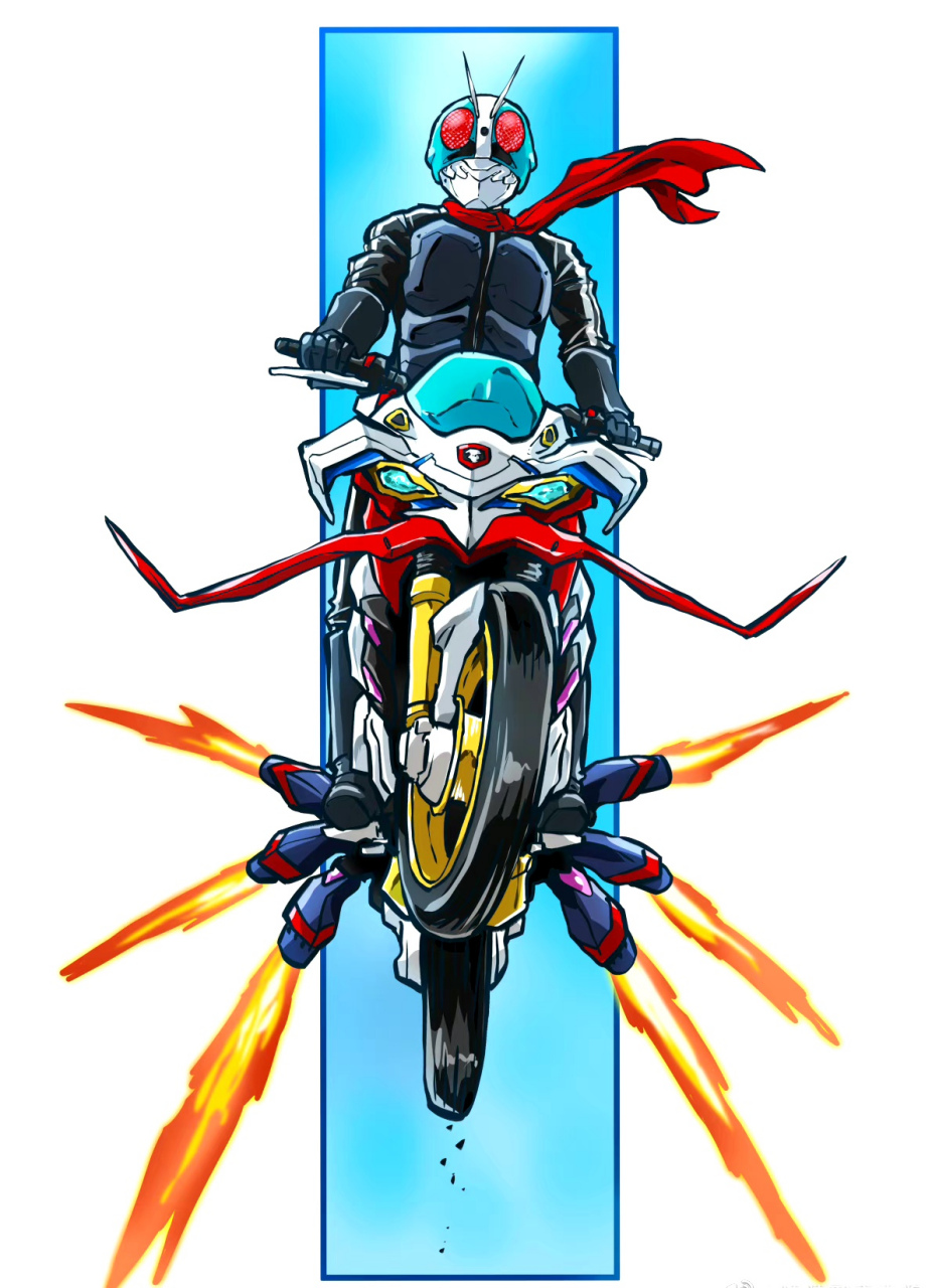 动漫# #插画# #假面骑士