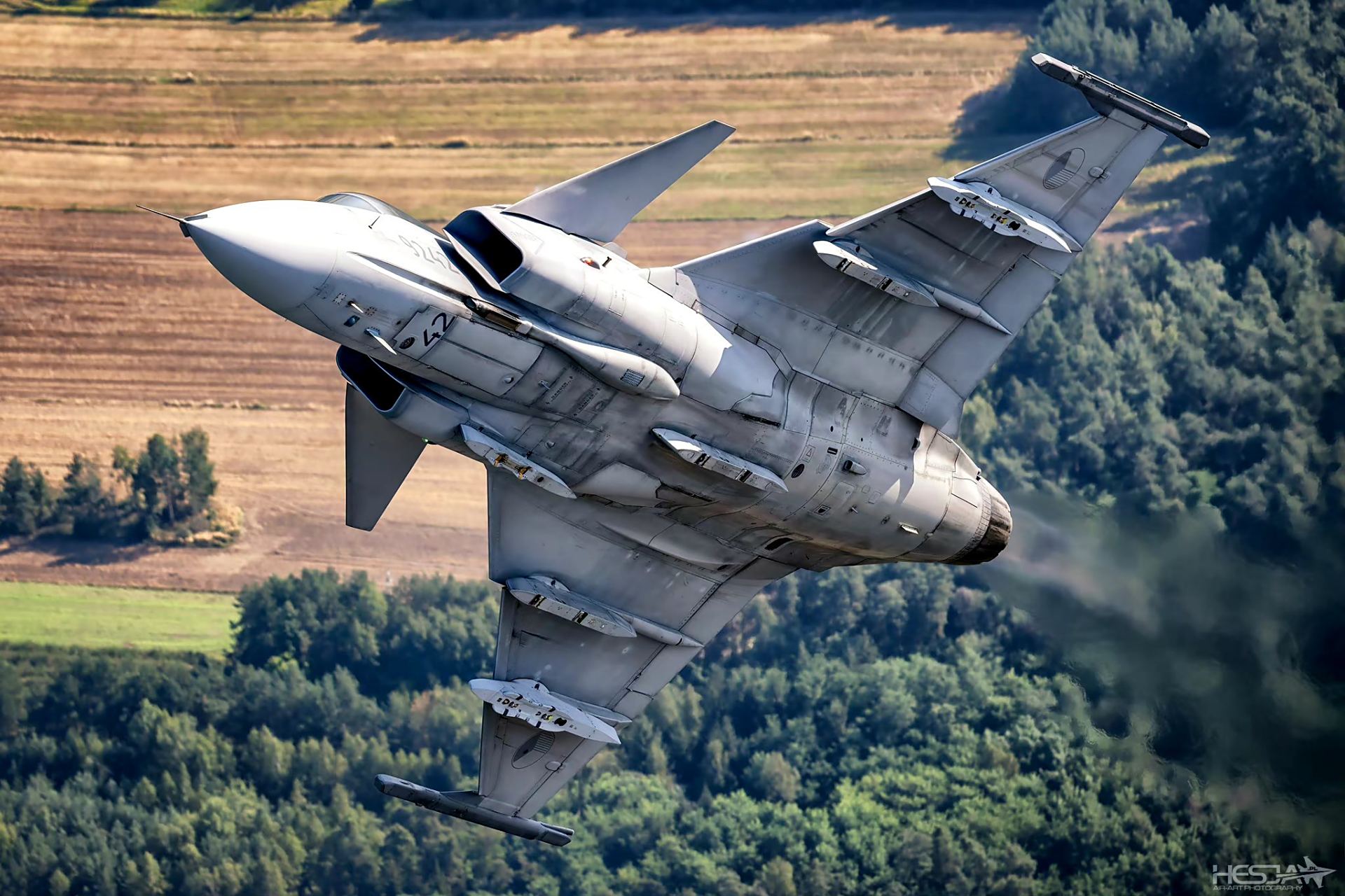 战机欣赏:摄影师hesja镜头下的捷克空军鹰狮战斗机.