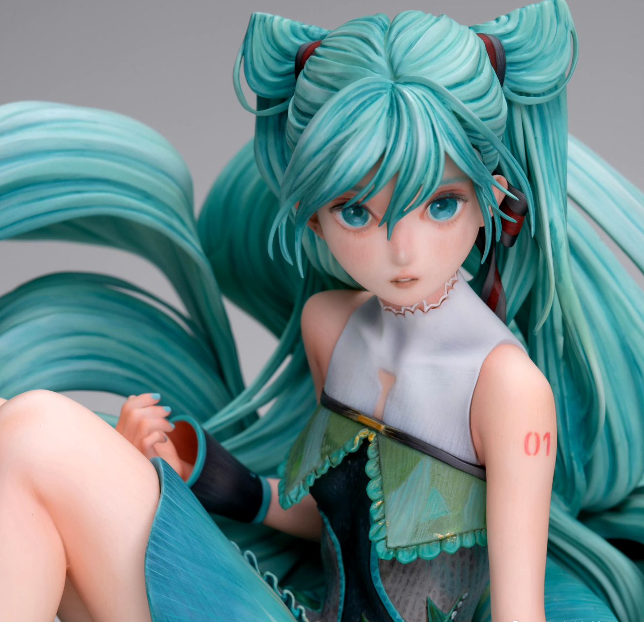 模型欣赏:初音未来16周年 手办作品,原画作者matayosi ,by 伊波特的